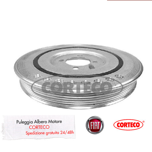 Puleggia albero motore fiat - puleggia,
