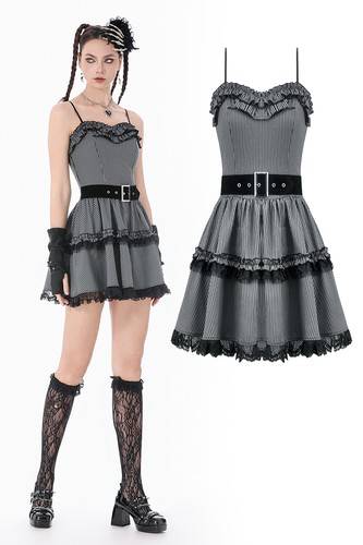 Dark love mini abito - love,