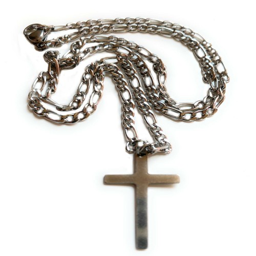 Collana con ciondolo croce - , in