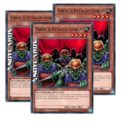 Forza attacco goblin 3x - forza, d'attacco