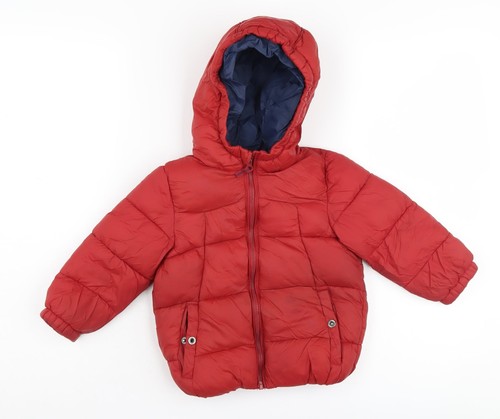 Giubbotto imbottito rosso zara - imbottito,