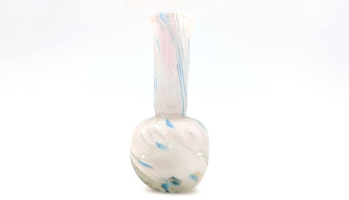 Vaso triangolare vetro - vetro, di
