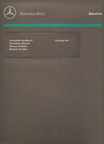 Manuale officina unimog 404 - manuale,