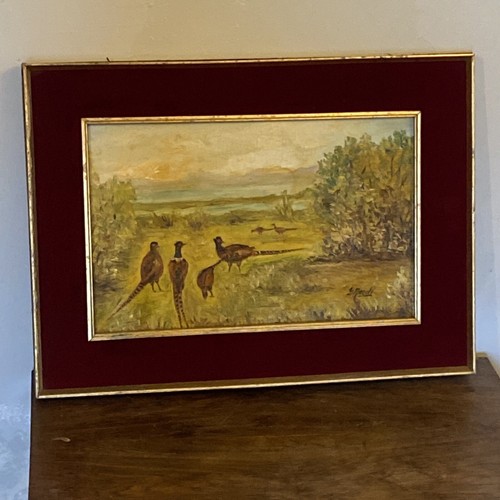 Dipinto olio tela epoca - su,