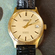 Orologio vintage Lanco anni 70