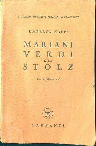 Mariani verdi la stolz - mariani,,