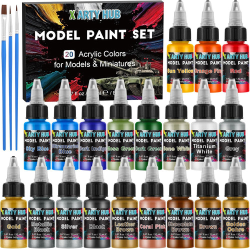 Set colori acrilici per - set, di