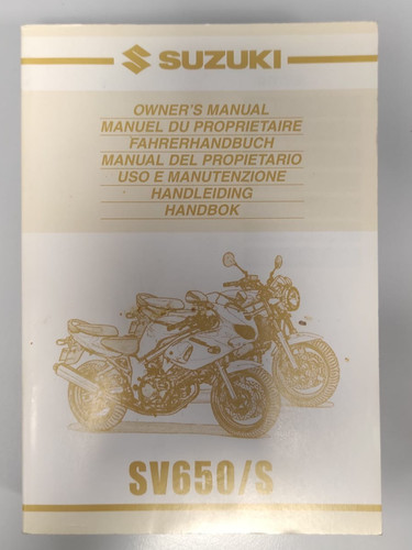 Uso manutenzione suzuki - uso,