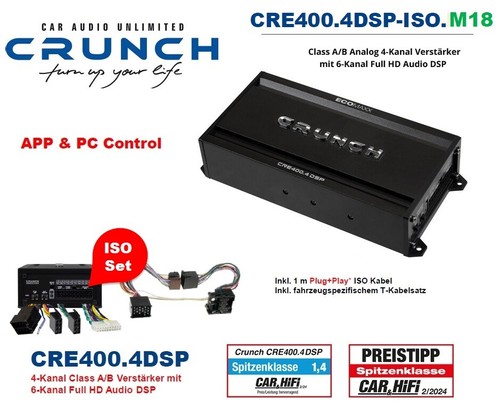 Amplificatore dsp crunch - dsp,