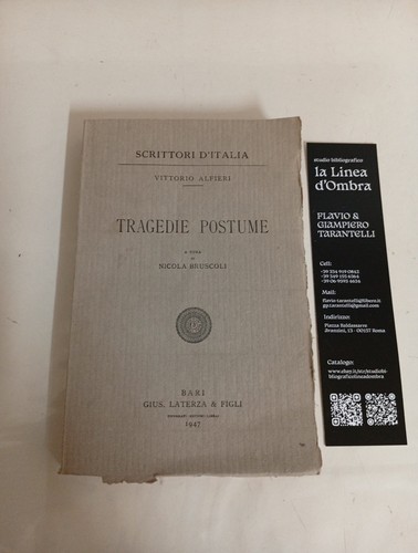 Vittorio alfieri tragedie - alfieri,