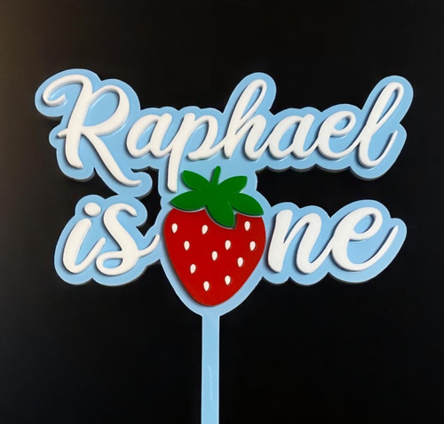 Cake topper compleanno - cake,