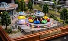 Giostra Motorizzata Con Luci