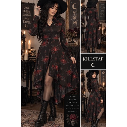 Abito pandora killstar rosso - pandora,