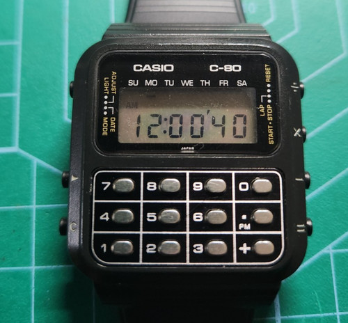 Casio c80 module - c80, vintage