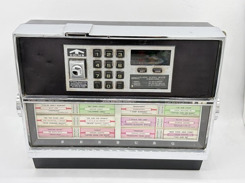 Vtg seeburg jukebox consolette - seeburg,