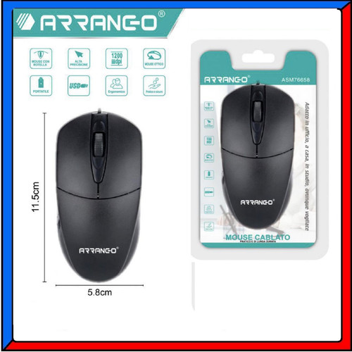 Mouse ottico usb con - usb, filo