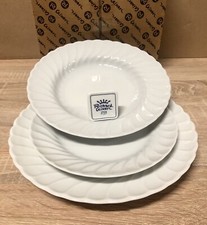 RICHARD GINORI Piatti Piano Fondo Frutta Serie “Ancona” GIGLIO Porcellana ..