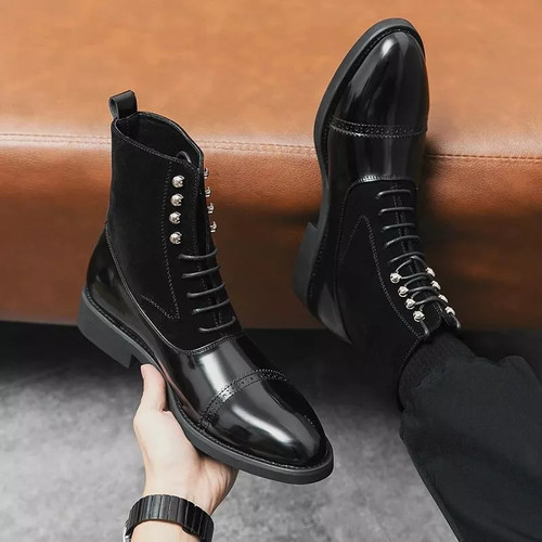 Stivaletto uomo elegante - uomo, nero