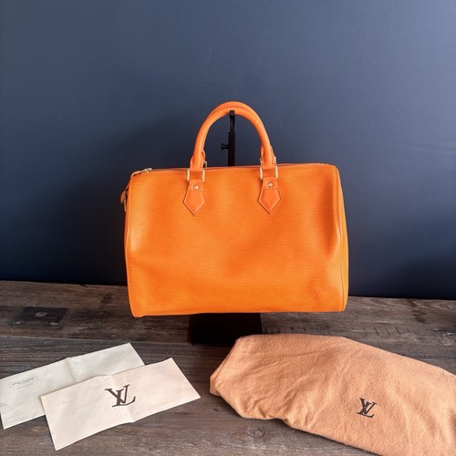 Louis vuitton epi pelle - pelle, speedy