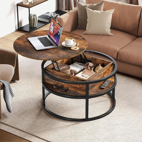 Yitahome round lift top coffee - lift,