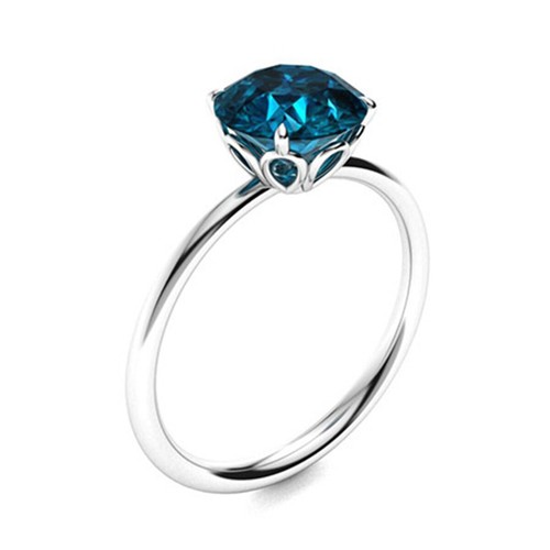 Anello promessa solitario 6mm - anello,