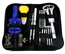 KIT RIPARAZIONE MANUTENZIONE RIPARA OROLOGI APRICASSE MAGLIE BORSELLO 13PZ