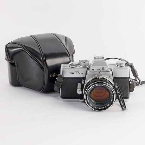 Minolta srt101 rokkor - minolta,