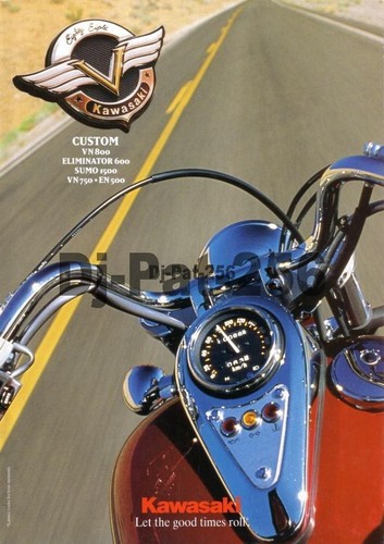 Brochure moto kawasaki - moto, :