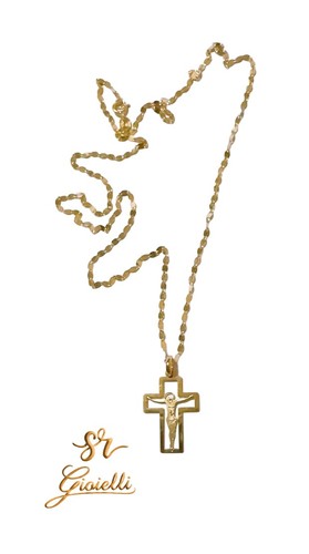 Collana oro giallo - collana,