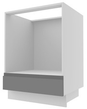 Mobile trasformabile stufa AVELLINO 60x50x82cm senza maniglie acrilico colore a scelta AV-D11K/60