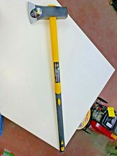 ACCETTA ANGELO BERGAMASCO SCURE MAZZA SPACCALEGNA Gr.3500  MANICO IN FIBRA