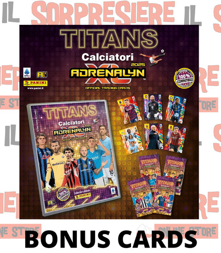 Panini calciatori adrenalyn - calciatori, xl