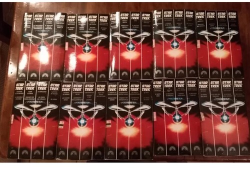 Cofanetti star trek vhs - cofanetti,