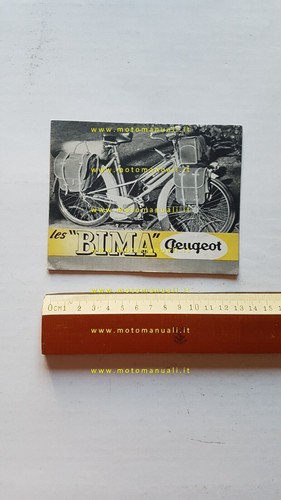 Peugeot bima micromotore - peugeot, 1953