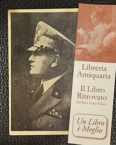 Mussolini divisa cartolina - mussolini, in