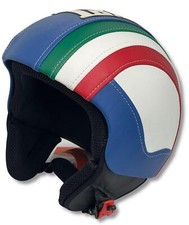 Casco in similpelle con