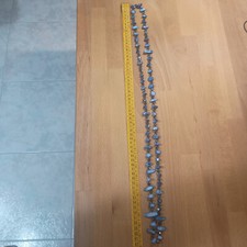 collana pietre bigiotteria blu ottime condizioni