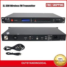 EL-30H Trasmettitore FM Wireless Radio Trasmettitore Radio RDS FM 15W os67