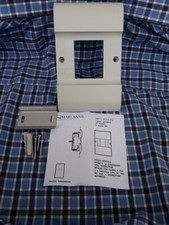 PLACCA CALOTTA 2 MODULI DIN