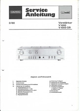 Grundig Manuale di servizio
