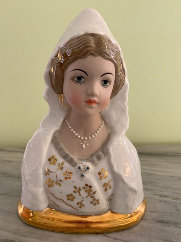 Busto ragazza porcellana - in,
