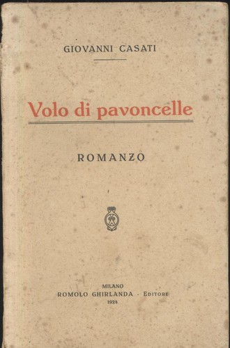 Volo pavoncelle giovanni - volo,