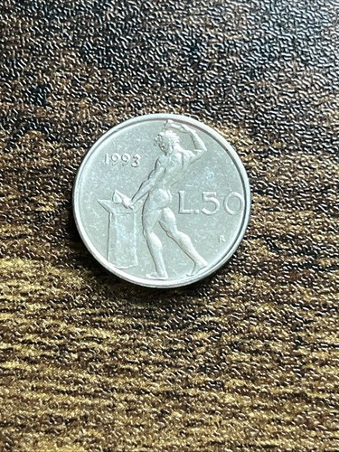 1993 italy fifty lire au - 1993,