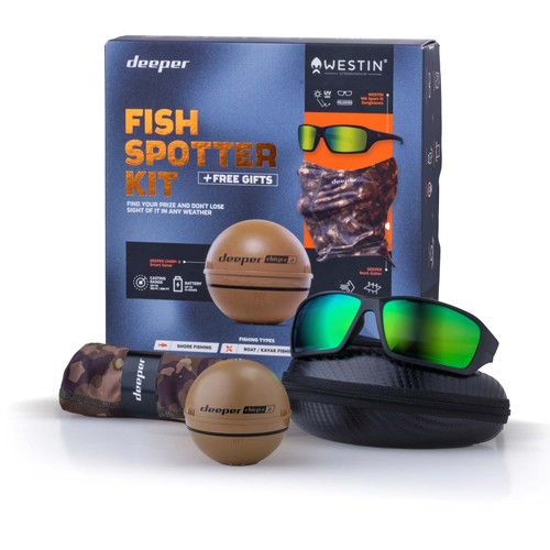 Deeper fish spotter kit - fish, set