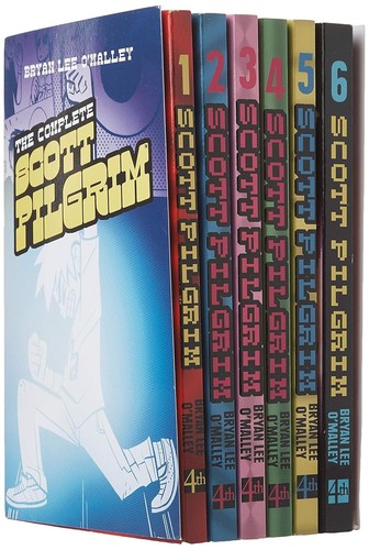 Scott pilgrim books - scott,