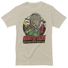 T-shirt Mars Attacks - Invading Earth Since 1962 maglia Uomo Hybris