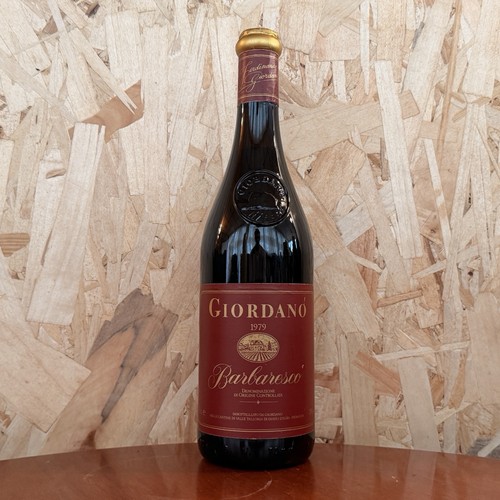 Giordano barbaresco 1979 - giordano,