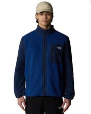  Giacca trekking Pile UOMO The North Face Blu Yumiori Full Zip con TASCHE a ZIP