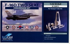 Isracast 16d two seat - 1/32, f-16d
