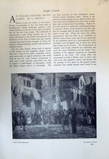 Vecchia stampa antica